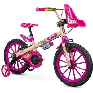 Bicicleta Infantil Aro 16 Barbie-121995-96085