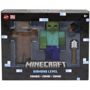 Boneco E Personagem Minecraft Diamond Level 14cm(s-121115-42781