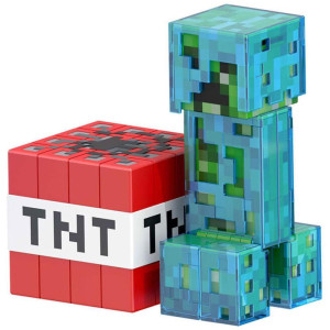 Boneco E Personagem Minecraft Diamond Level 14cm(s-121115-48420