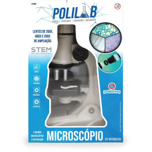 Brincando De Profissoes Microscopio 22cm Até 1200x-119406-51935