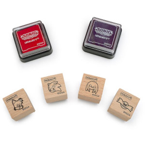 Brinquedo Para Colorir Sonic Kit Pintura 11pcs-119098-48921