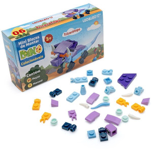 Brinquedo Para Montar Dino Mini Blocos (s)-119111-26302