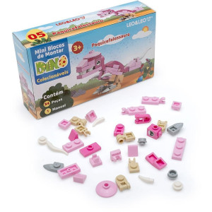 Brinquedo Para Montar Dino Mini Blocos (s)-119111-33192