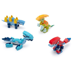 Brinquedo Para Montar Dino Mini Blocos (s)-119111-58416