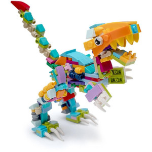 Brinquedo Para Montar Dino Mini Blocos (s)-119111-80276