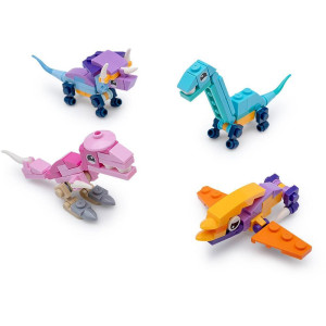 Brinquedo Para Montar Dino Mini Blocos (s)-119111-82040