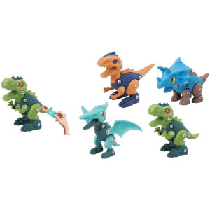 Brinquedo Para Montar Jurassic Brinq Monta Sauro (s)