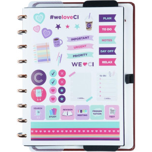 Caderno Inteligente Medio Mocha 80fls-121737-58706