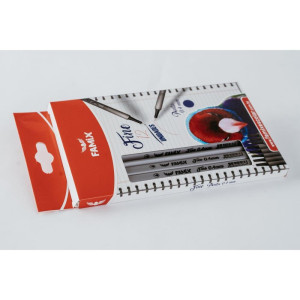 Caneta Com Ponta Porosa Fine 0.4mm Azul-119087-81633