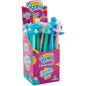 Caneta Esferografica Divertidas Dino (s)-119423-62687