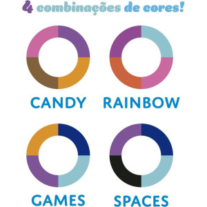 Caneta Gel Cis Fantasia Apagavel 4x1 (s)-117610-62909