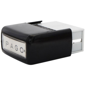 Carimbo Autoentintado Pago Padrao Autom.38x14mm Pt-122747-30769