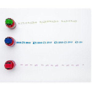 Carimbo Pedagogico Hello Kitty Roller 3mod. (s)-119097-27773