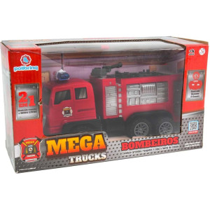 Carrinho Controle Remoto Bombeiros 2em1 2func/pilha (s)-119425-76951