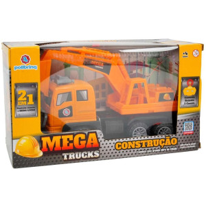 Carrinho Controle Remoto Construcao 2em1 2func/pilha(s)-119426-57223