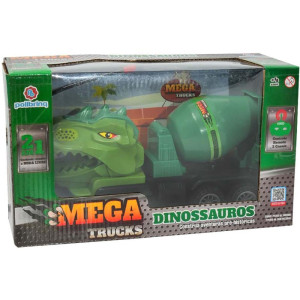 Carrinho Controle Remoto Dinossauros 2em1 2func/pilha(s-119427-12341