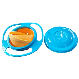 Prato Giro Bowl 360º C/ Tampa - Azul-791289-13141