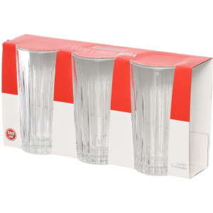 Copo De Vidro Long Drink Nora 265ml 3pcs-119060-36392