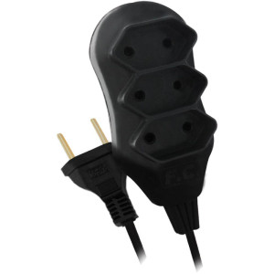 Extensao Eletrica Bipolar 3m 3 Tomadas Pt-118975-82428