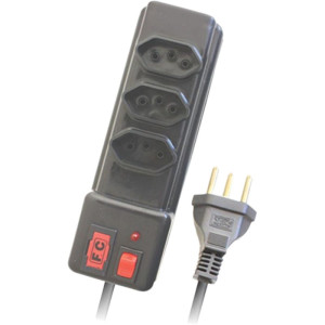 Filtro De Linha 3 Tomadas 0,80m Pt-118982-87529