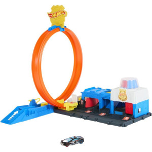 Hot Wheels Pista City Super Delegacia De Polícia