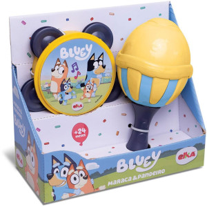 Instrumento Musical Maraca E Pandeiro Bluey-122447-35079