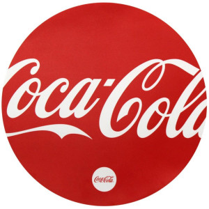 Jogo Americano Coca-cola Redondo 37,5cm-119065-59414