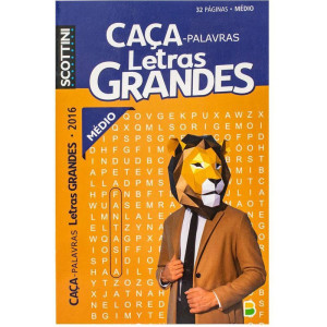 Livro De Atividades Caça-palavras Medio N.2016 32p