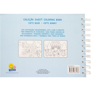 Livro De Colorir Bobbie Cute Bunny C.d Esp.-122735-99008