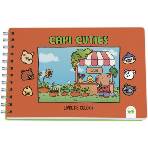 Livro De Colorir Capi Cuties 64p Cd 150g 15x21-121749-14133