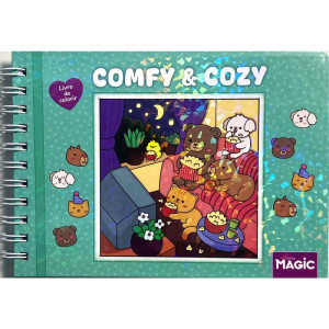 Livro De Colorir Comfy E Cozy 96p Esp C.d. 180g