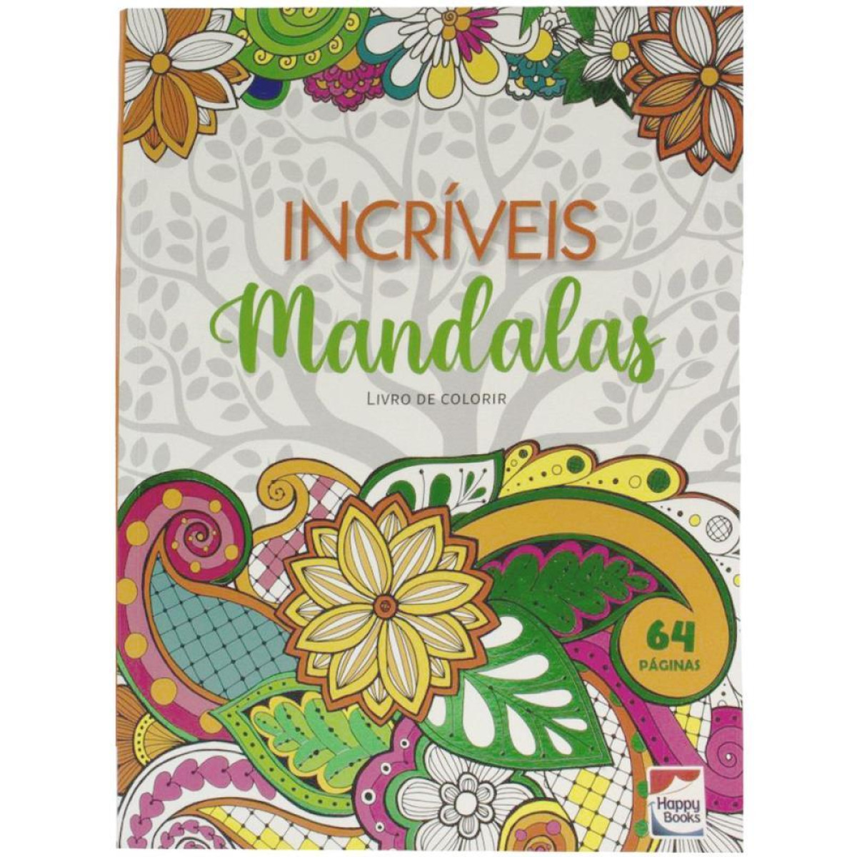 Livro De Colorir Mandalas Magicas 21,5x28 64pg-121458-77528