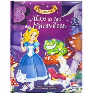 Livro Infantil Ilustrado Alice No Pais Marav. 22x28 26p