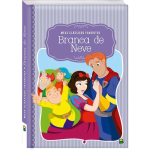 Livro Infantil Ilustrado Branca De Neve C.d 18x22 14pg