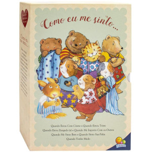 Livro Infantil Ilustrado Como Me Sinto C.d Box Ed.luxo