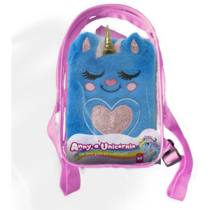 Livro Infantil Ilustrado Pelucia C/mochila Unicornio-121755-37657
