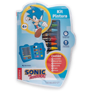 Maleta Para Pintura Sonic 24 Pecas-119101-30530
