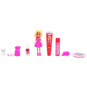 Maquiagem E Beleza Infantil Make Brinq Boneca+8 Surpresas-119418-12094