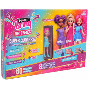Maquiagem E Beleza Infantil Make Brinq Boneca+8 Surpresas-119418-12731