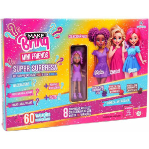 Maquiagem E Beleza Infantil Make Brinq Boneca+8 Surpresas-119418-69154