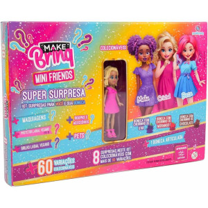 Maquiagem E Beleza Infantil Make Brinq Boneca+8 Surpresas-119418-74875