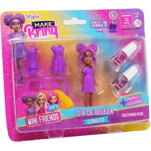 Maquiagem E Beleza Infantil Make Brinq Boneca+esmate 8pc(s-119416-57904
