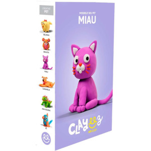 Massa Para Modelar Criativa Clayeez Miau 38g-121056-78222
