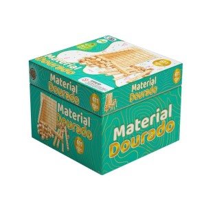 Material Dourado C/ 611 Pçs - Madeira-791919-79994