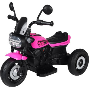 Moto Eletrica Freeway King 3 Rodas 6v Rosa-121959-83208