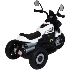 Moto Eletrica Freeway King 3rodas 6v Branco-121957-83181