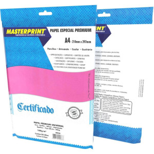 Papel A4 Diplomata Rosa Offset Premium 180g.-121818-99893