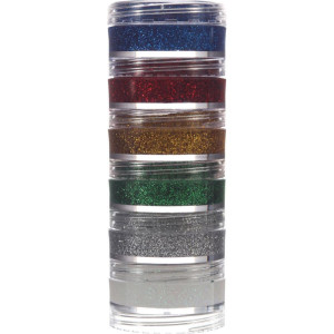 Pintura Facial Gliter Cremoso 4g. 6 Cores (s)