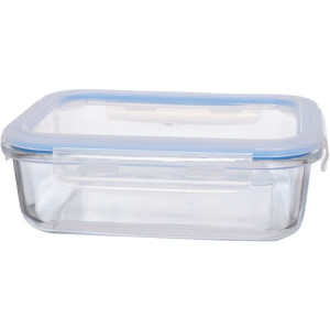 Pote De Vidro Hermetico Retangular 1,05l-119069-71969