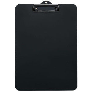 Prancheta Duratex Oficio Black Prend. Metal Pret